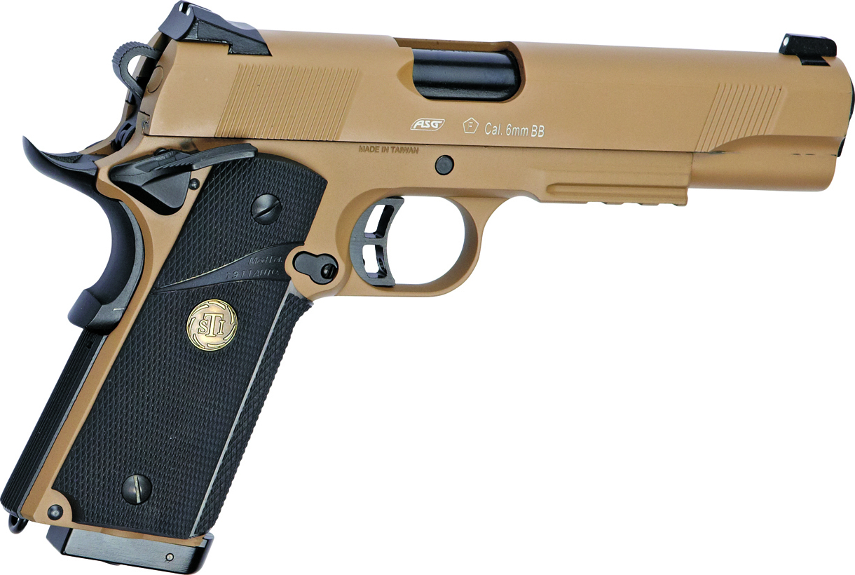 Pistolet ASG STI Tac Master 6mm Gaz (0.9 Joule) - Armurerie Centrale