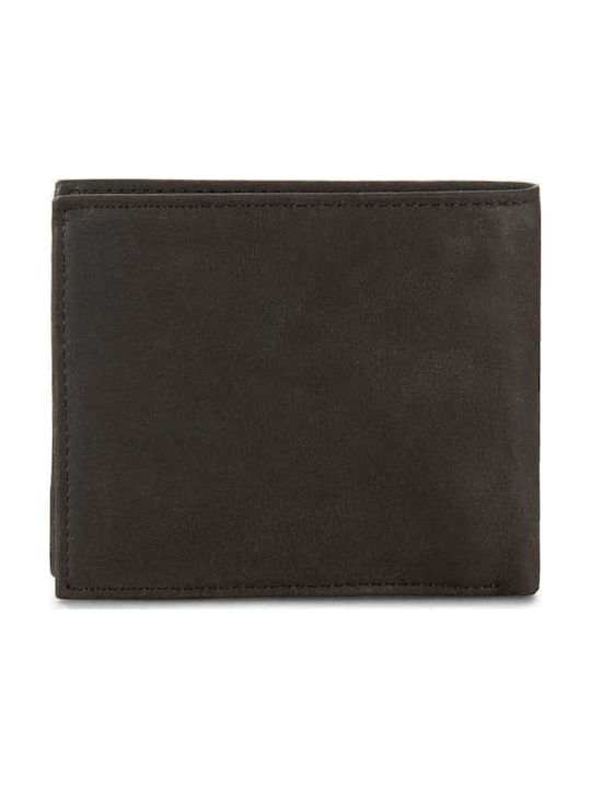 Tommy Hilfiger Johnson Mini Men's Leather Wallet Black