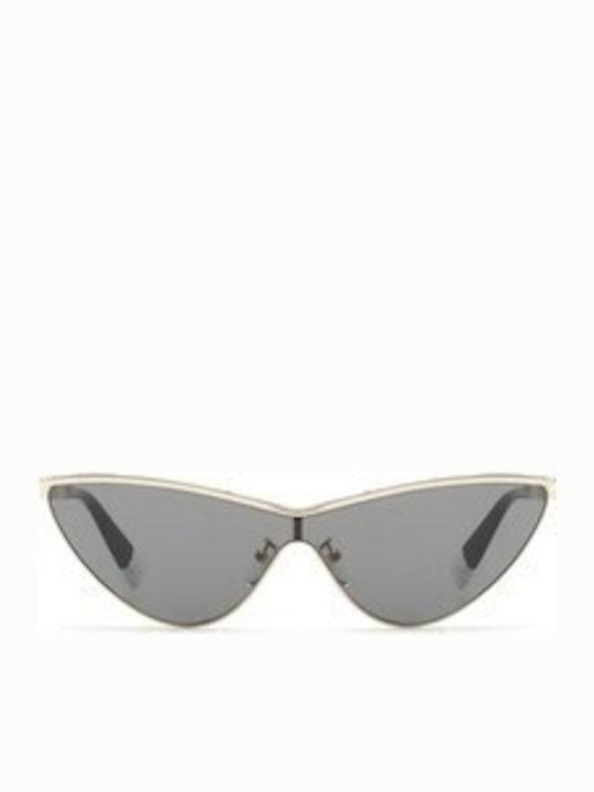 Furla Women's Sunglasses with Gold Metal Frame SFU311 0300