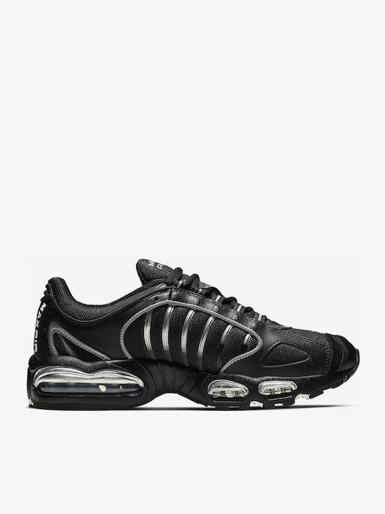 nike air max tailwind 4 black metallic silver