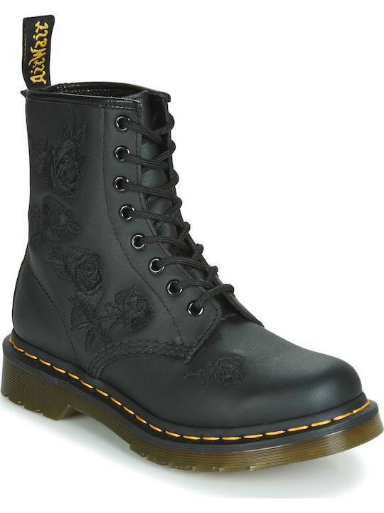 Dr. Martens Vonda Mono Softy 1460 Leder Damen Knöchelstiefel Schwarz