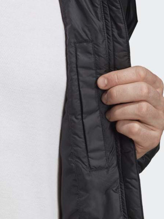 BSC 3-Stripes Insulated Winter Jacket Puffer Black