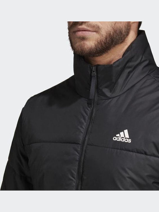 BSC 3-Stripes Insulated Winter Jacket Puffer Black