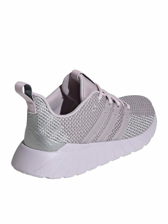 Adidas Pantofi Sport pentru Copii Alergare Questar Flow K Mauve / Argintiu Mat