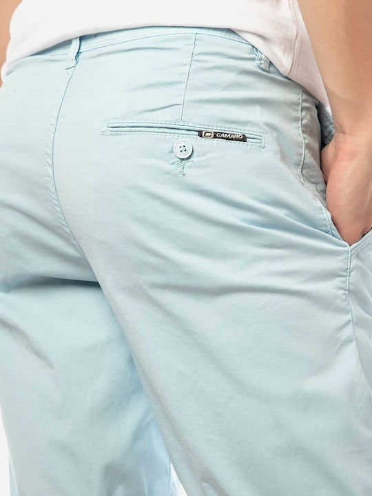 Herrenshorts Chino Hellblau