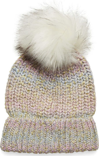 Pom Pom Beanie Γυναικείος Σκούφος Πλεκτός Green Ombre