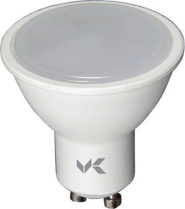 VK Lighting LED Bulb 5W for Socket GU10 and Shape MR16 Warm White 400lm