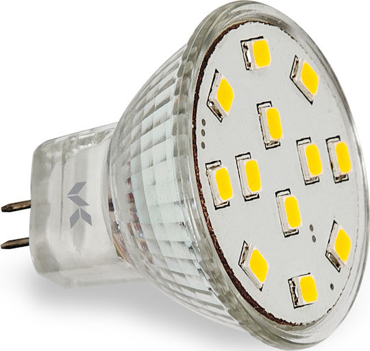 VK Lighting LED крушка 2.5W за фасунга G4 и форма MR11 Зелен 180лм