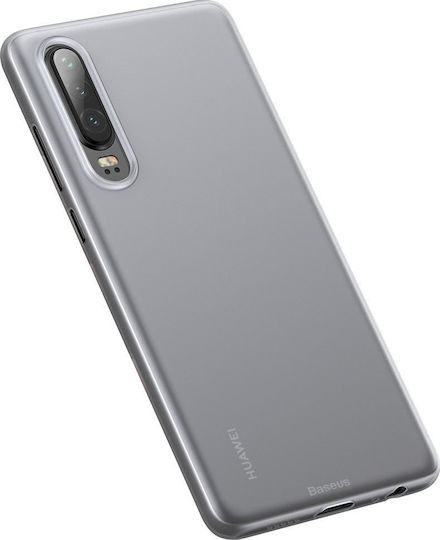 Baseus Калъф Крила Задна Корица Силикон Бял Huawei P30