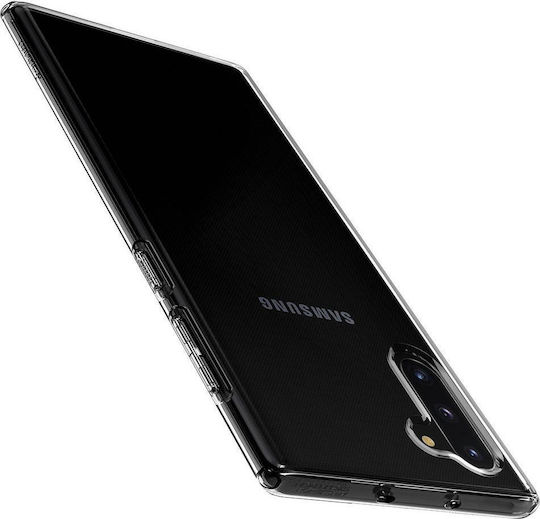 Spigen Liquid Crystal Umschlag Rückseite Silikon Transparent (Galaxy Note 10)