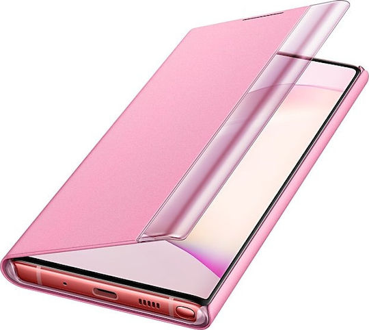 Samsung Book Piele artificială / Plastic Roz (Galaxy Note 10)