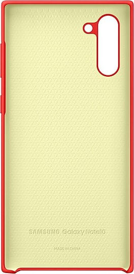 Samsung Back Cover Silicon Roșu (Galaxy Note 10)