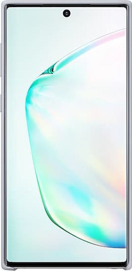 Samsung Задна корица Силикон 1.4мм Сребрист (Galaxy Note 10)