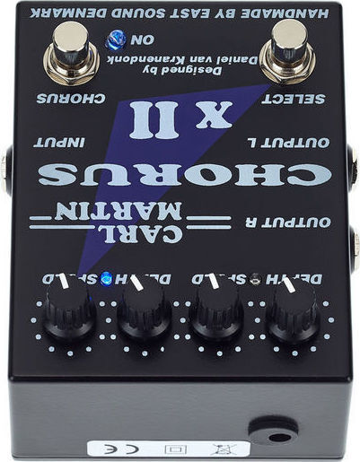 Carl Martin Chorus XII Pedale Wirkung Chorus E-Gitarre