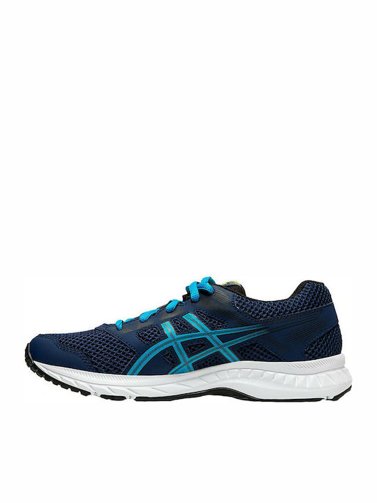 Gel Contend 5 GS Αθλητικά Παιδικά Παπούτσια Running με Κορδόνια Μπλε