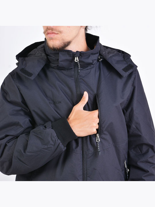 Winter Jacke Bomber Schwarz