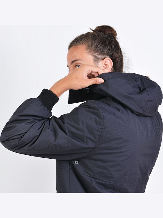 Winter Jacke Bomber Schwarz