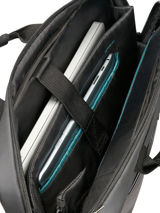 Samsonite Qibyte Τσάντα Ώμου / Χειρός για Laptop 14" σε Γκρι χρώμα