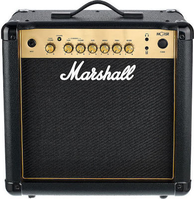 Marshall MG15GR Combo Ενισχυτής Ηλεκτρικής Κιθάρας 1 x 8" 15W Μαύρος