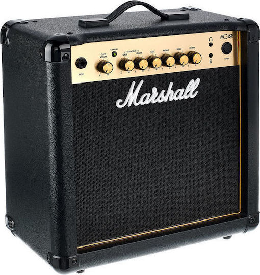 Marshall MG15GR Combo Ενισχυτής Ηλεκτρικής Κιθάρας 1 x 8" 15W Μαύρος