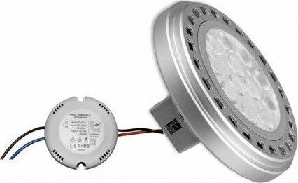 Adeleq LED крушка 13W 110mm за фасунга G53 и форма AR111 Хладно бяло 950лм Димируем