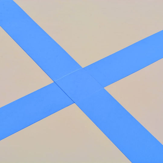 vidaXL Fitnessmatte für Kunstturnen Blau (300x100x10cm)