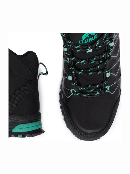 Elbrus Elbrus Mabby Mid Wp Men's Hiking Boots Black