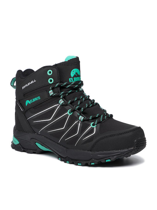 Elbrus Mabby Mid Wp Ανδρικά Ορειβατικά Μαύρα