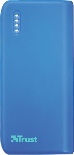 Trust Primo Power Bank 4400mAh mit USB-A Anschluss Blau