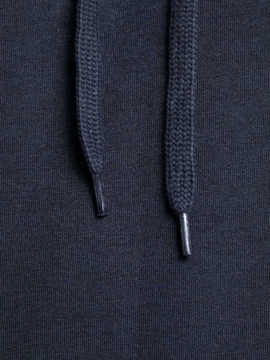 Sweatshirt with Hood Navy Blazer