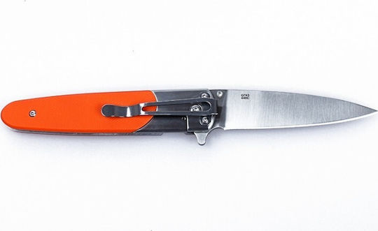 Ganzo G743-1 Джобно ножче Оранжев