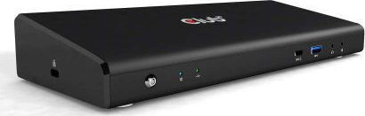 Club3D USB-C Docking Station με HDMI/DisplayPort 4K PD Ethernet και συνδεση 3 Οθονών Μαύρο (CSV-1562)
