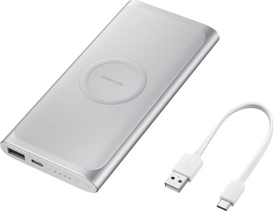 Samsung EB-U1200 Power Bank 10000mAh 15W με Θύρα USB-A Quick Charge 2.0 Ασημί