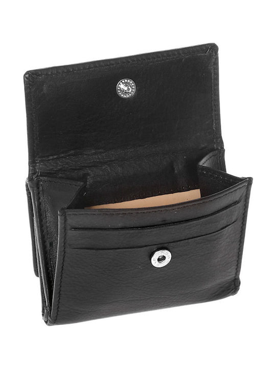 Leather Men's Wallet Classic with RFID Black