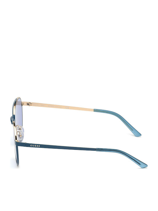 Guess Women's Sunglasses with Blue Metal Frame GU3047 84X