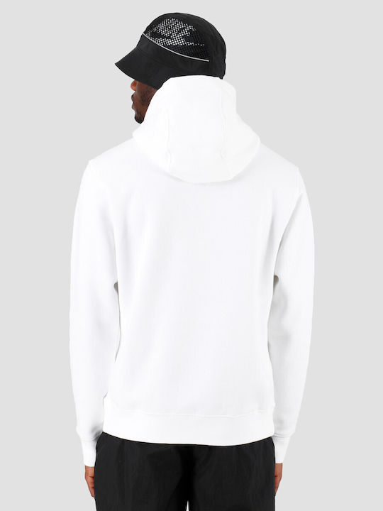 Club Sweatshirt mit Kapuze Weiß