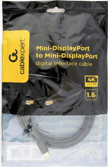 Cablexpert Cable mini DisplayPort male - mini DisplayPort male 1.8m Black (CCP-MDPMDP2-6)