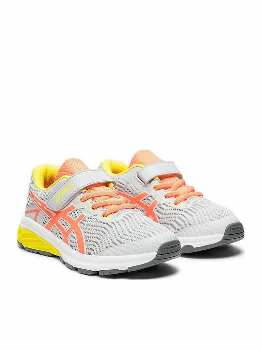 GT-1000 8 PS Αθλητικά Παιδικά Παπούτσια Running με Σκρατς Γκρι