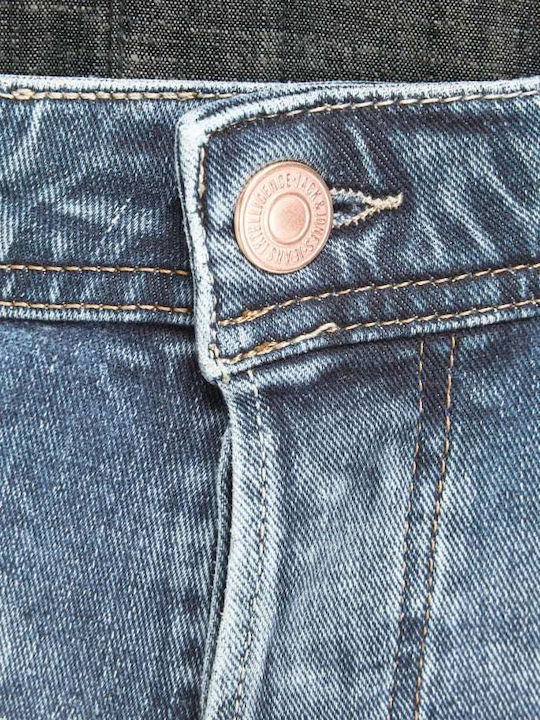 Glenn Herren Jeanshose mit Slim Gerade Passform Blue Denim
