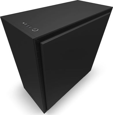 NZXT H710i RGB Gaming Midi Tower Κουτί Υπολογιστή με Πλαϊνό Παράθυρο Μαύρο