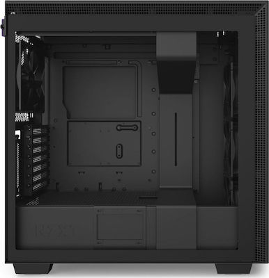 NZXT H710i RGB Gaming Midi Tower Κουτί Υπολογιστή με Πλαϊνό Παράθυρο Μαύρο