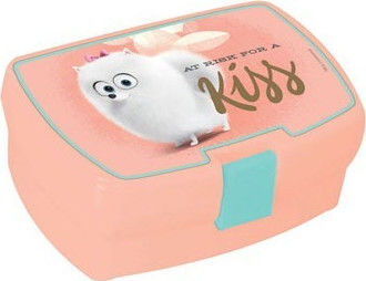 Diakakis Пластмасово детско сетче за храна Оранжев