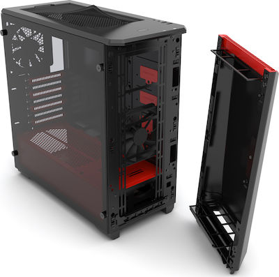 Phanteks Eclipse P400 Tempered Glass Special Edition Red