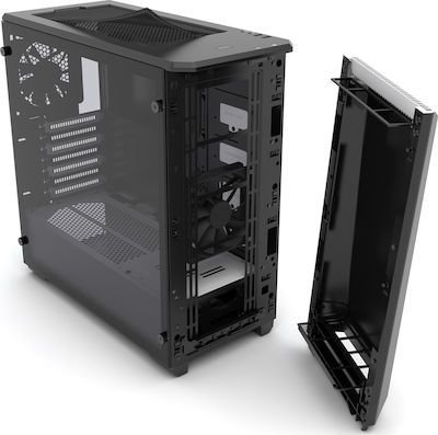 Phanteks Eclipse P400 Tempered Glass Gaming Midi Tower Computer Case with Window Panel and RGB Lighting White