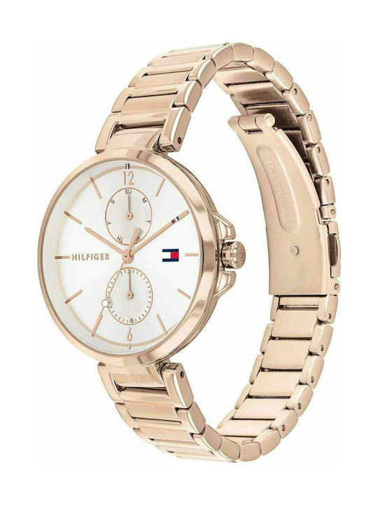 Tommy Hilfiger Angela Uhr mit Gold Metallarmband