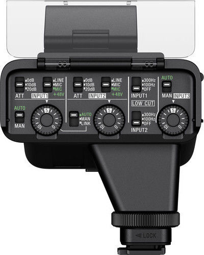 Sony XLR-K3M Microphone Shock Mounted for Camera