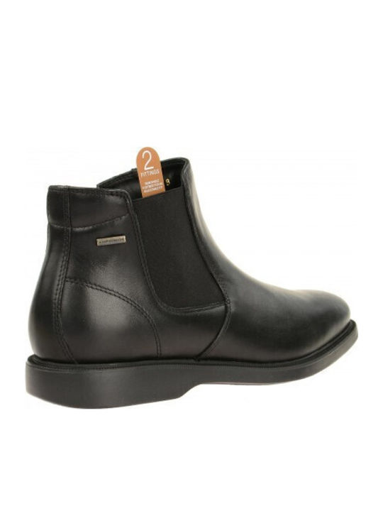Respira Brayden ABX Leather Chelsea Black Men's Boots