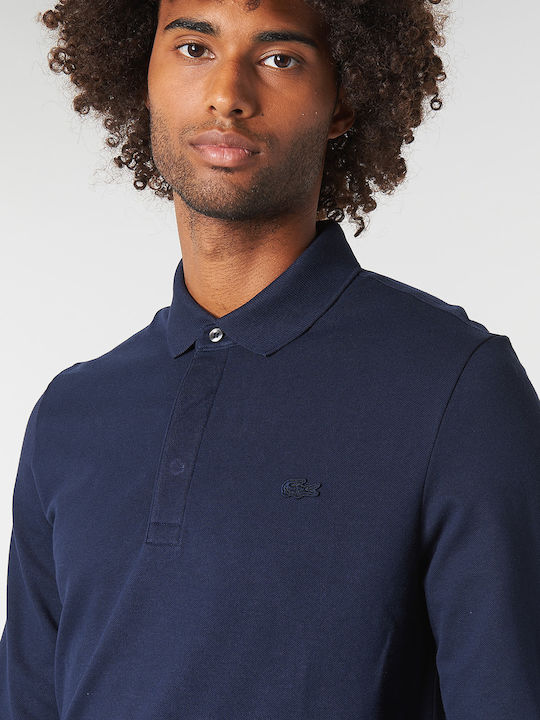 Polo Long Sleeve Blouse Blue
