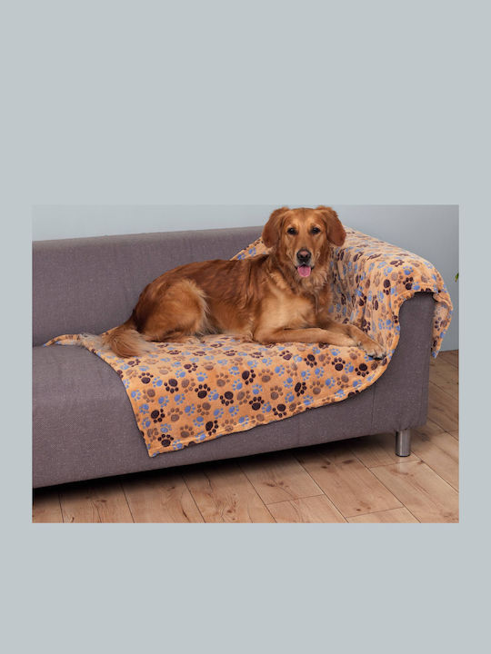 Trixie Laslo Fleece Blanket Dog Beige 150x100cm