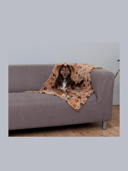 Trixie Laslo Fleece Blanket Dog Beige 100x70cm